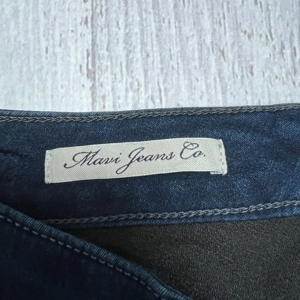 Mavi Serena Skinny Jeans Size 27x33 Dark Blue Low Rise Stretch Denim Fit NEW